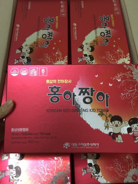 Hồng sâm baby Daedong - Korean Red Ginseng Kid Tonic